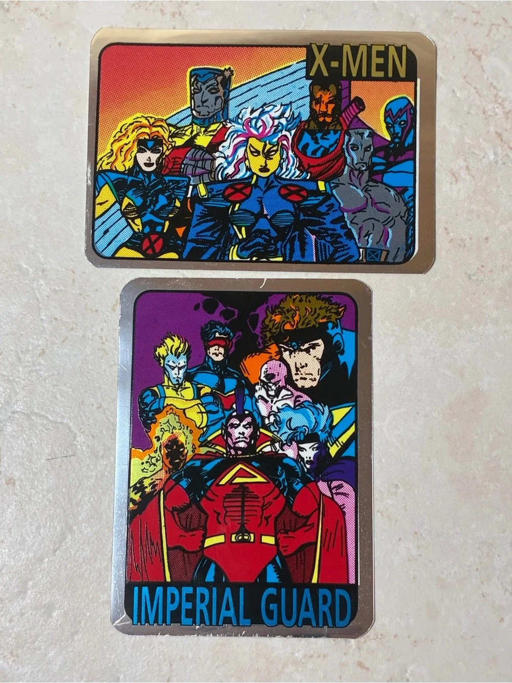 X-Men & Imperial Guard Collectible Cards - Multicolor